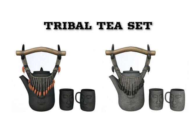 Tribal Tea Set