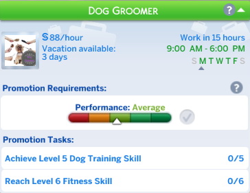 Sims 4 Dog Groomer Career by SimsStories13 at Mod The Sims 4