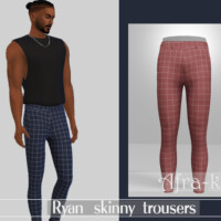 Ryan Skinny Trousers By Akaysims