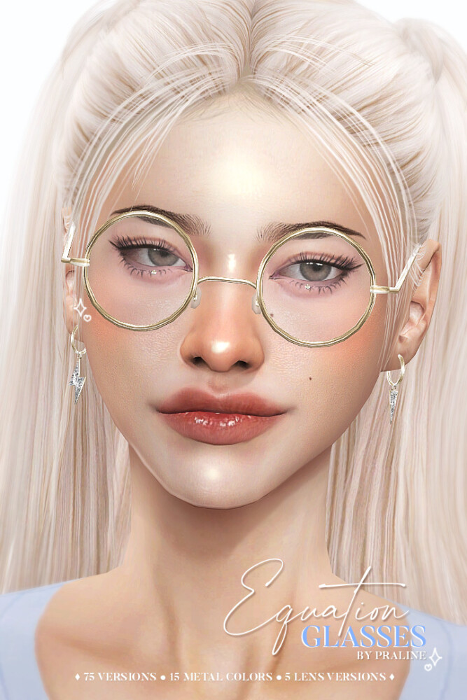 Sims 4 EQUATION Glasses at Praline Sims