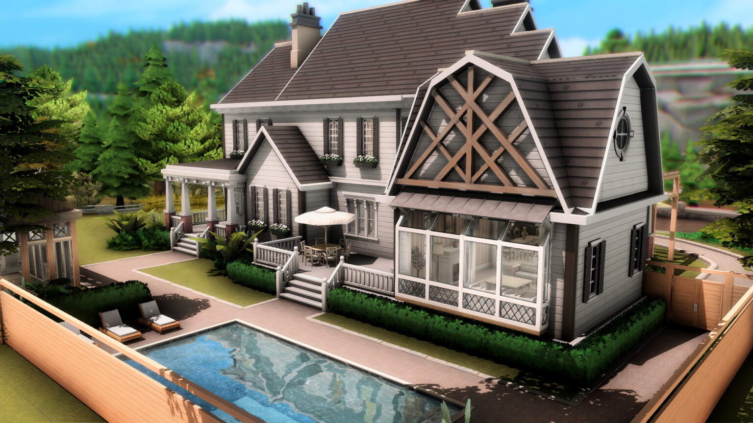 sims 4 house ideas tutorial country