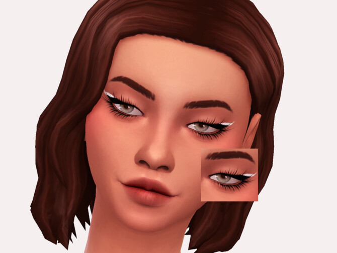 Sims 4 Liah Eyeliner by Sagittariah at TSR