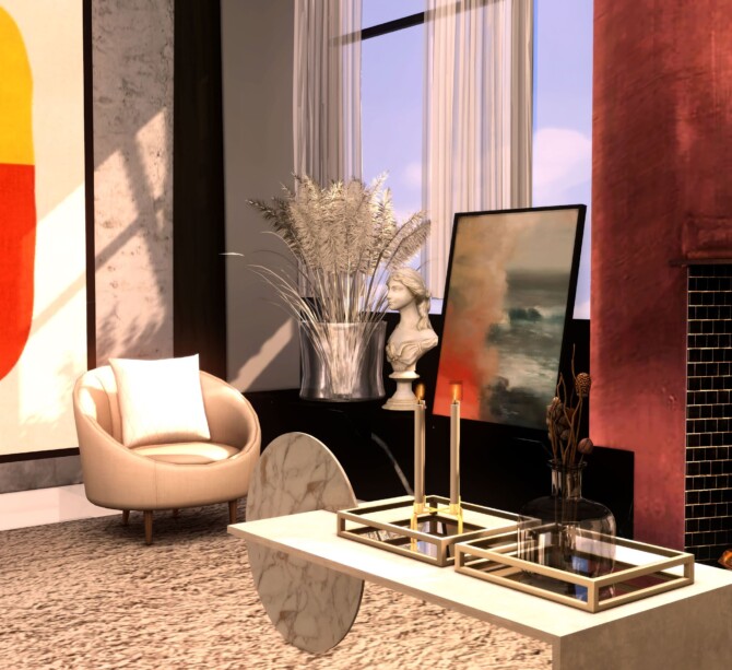 Sims 4 N.Y.C Brooklyn Penthouse at Lily Sims