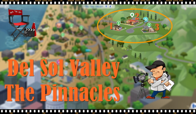 Sims 4 Del Sol Valley * The Pinnacles at Annett’s Sims 4 Welt