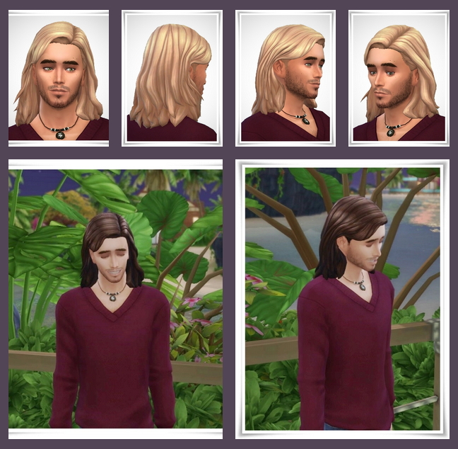 Sims 4 Jonathan Hair at Birksches Sims Blog
