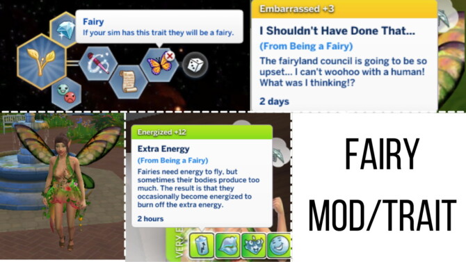 Fairy Mod/trait By Just Kizzy