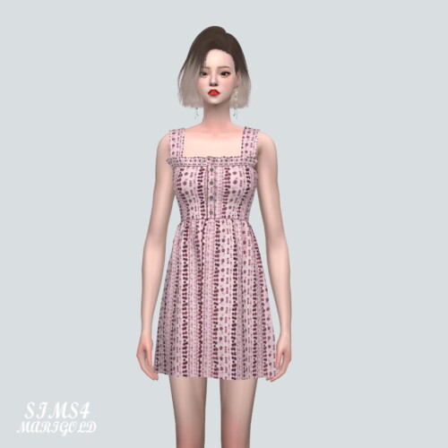 Mini Dress 9P at Marigold » Sims 4 Updates