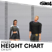 Height Chart By Poker
