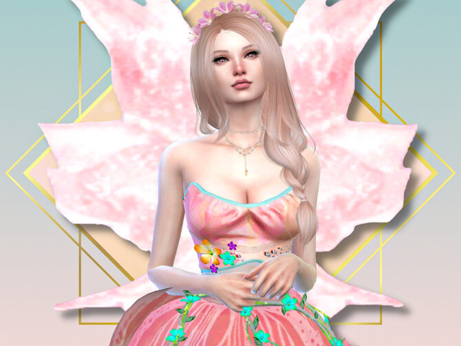 Sims 4 Adelina Ollete by Mini Simmer at TSR