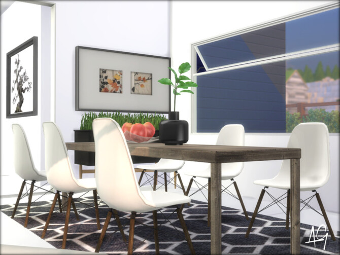 Sims 4 LivGreen Living Room by ALGbuilds at TSR