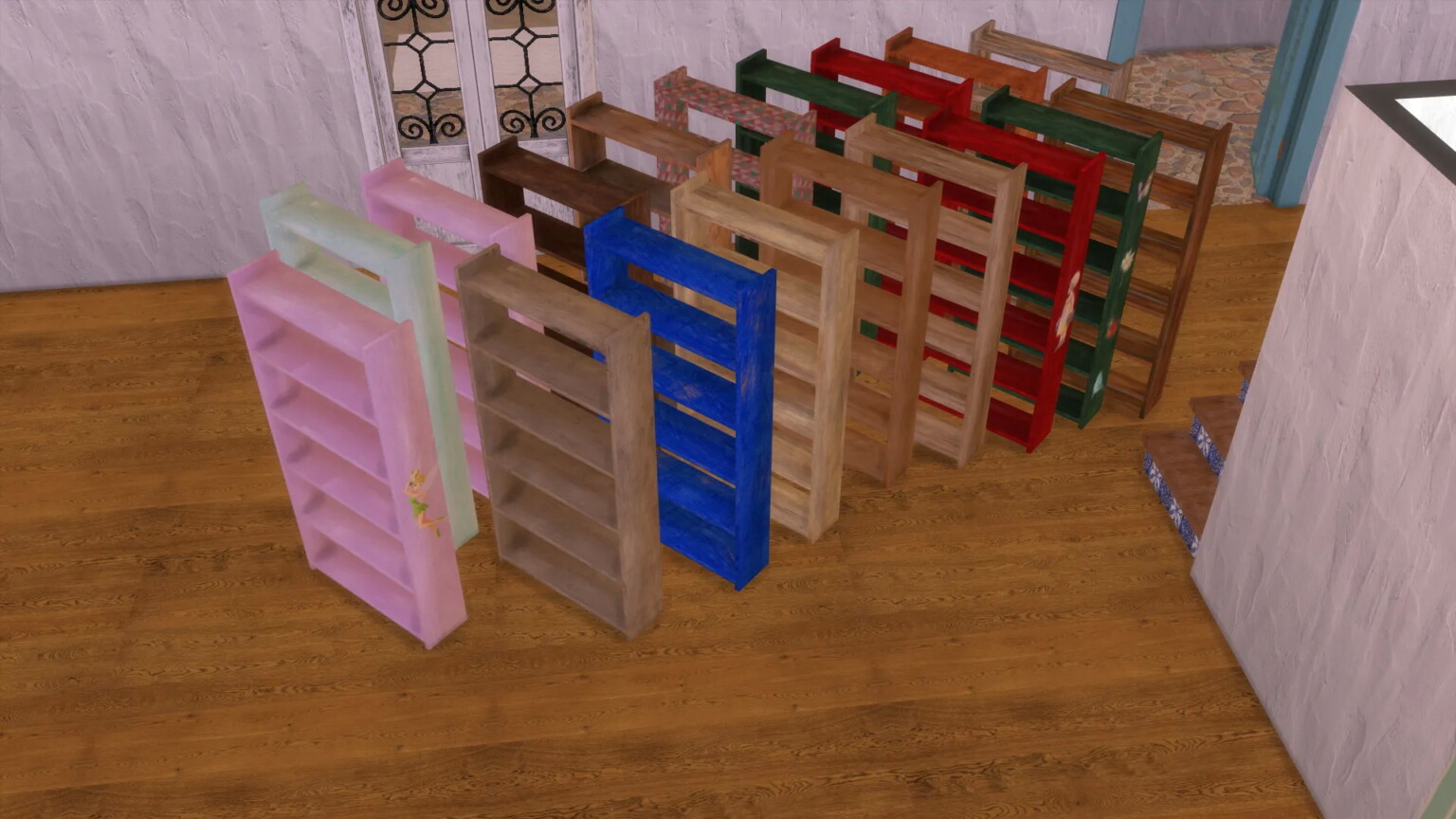Empty Bookcase by Aliki's Nook at Sims 4 Studio » Sims 4 Updates