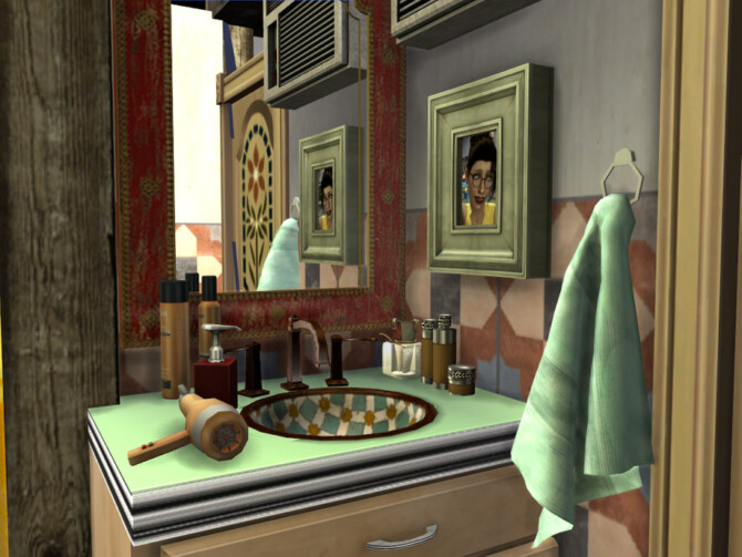 Sims 4 My Little Vardo Tiny Bath by fredbrenny at TSR