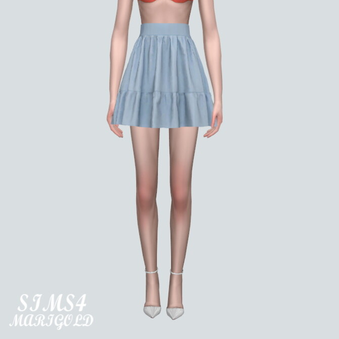 Sims 4 G0 Mini Skirt at Marigold
