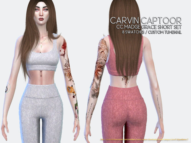 Madge Grace Short Set By Carvin Captoor