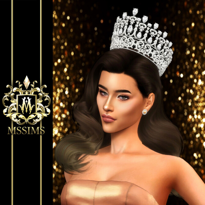 Sims 4 THE LADY” MISS ALL NATION THAILAND 2017 CROWN at MSSIMS
