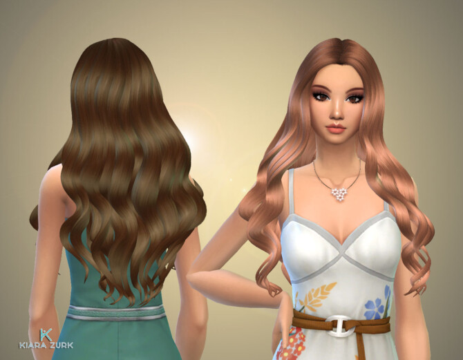 Sims 4 Veronica Hairstyle at My Stuff Origin