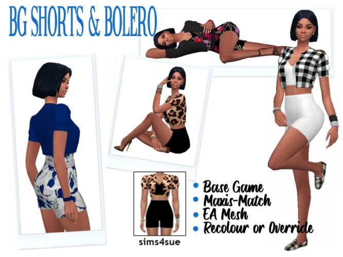 Bg Shorts & Bolero