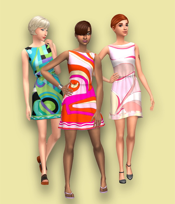 Sims 4 Tukete Cecilia Dress at Alexpilgrim