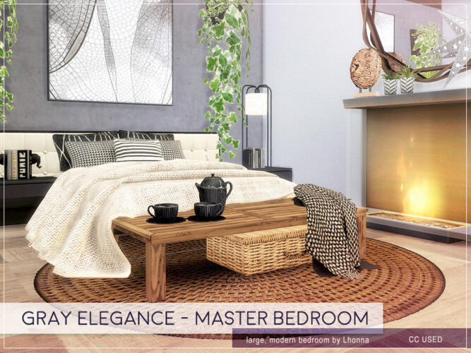Gray Elegance Master Bedroom By Lhonna