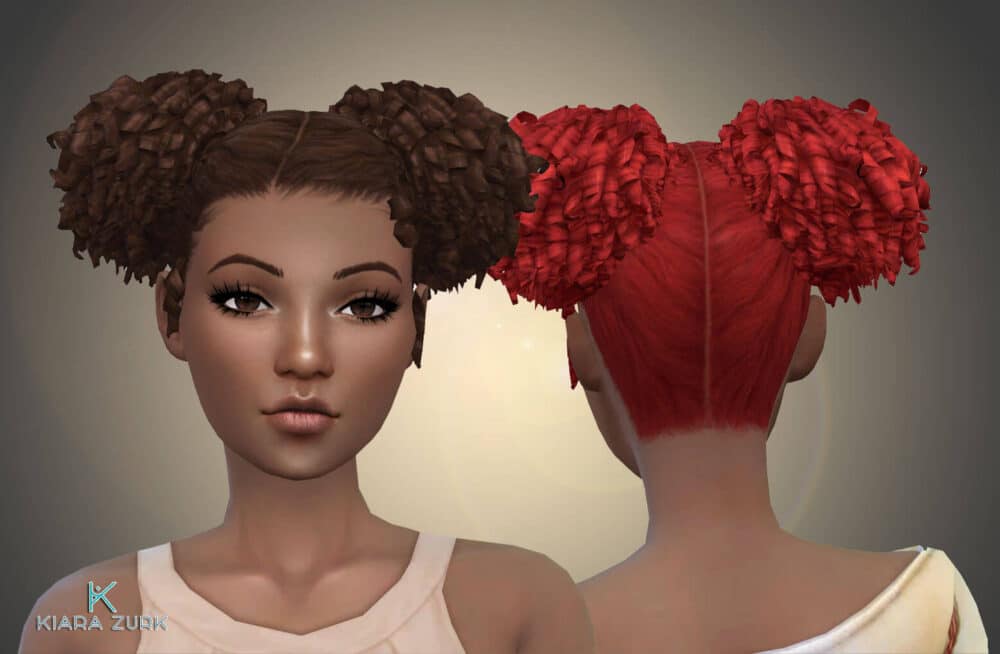 sims 4 curly afro hair women mod