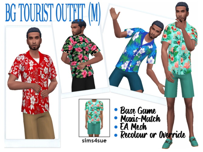Bg Tourist Outfit (m)