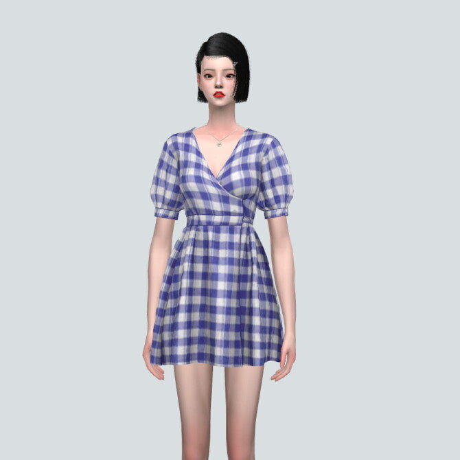 Sims 4 Mini Dress V2 LW 1 at Marigold