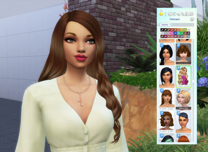 Sims 4 Veronica Hairstyle V2 at My Stuff Origin