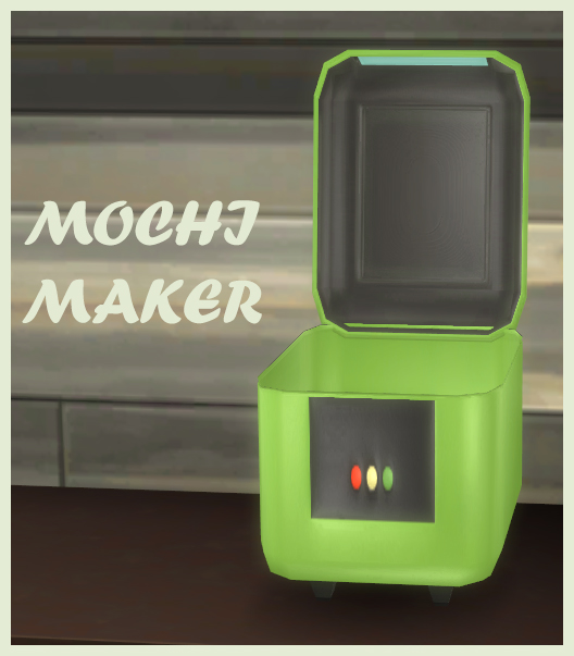 Sims 4 MOCHI MAKER at Icemunmun