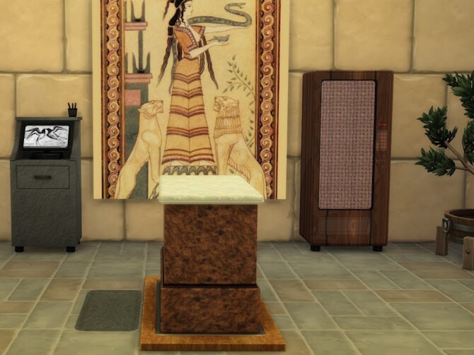 Sims 4 Ancient Vet set at KyriaT’s Sims 4 World