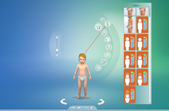 Sims 4 NEW HEIGHT BODY PRESETS TODDLER   GROWTH STAGES at REDHEADSIMS
