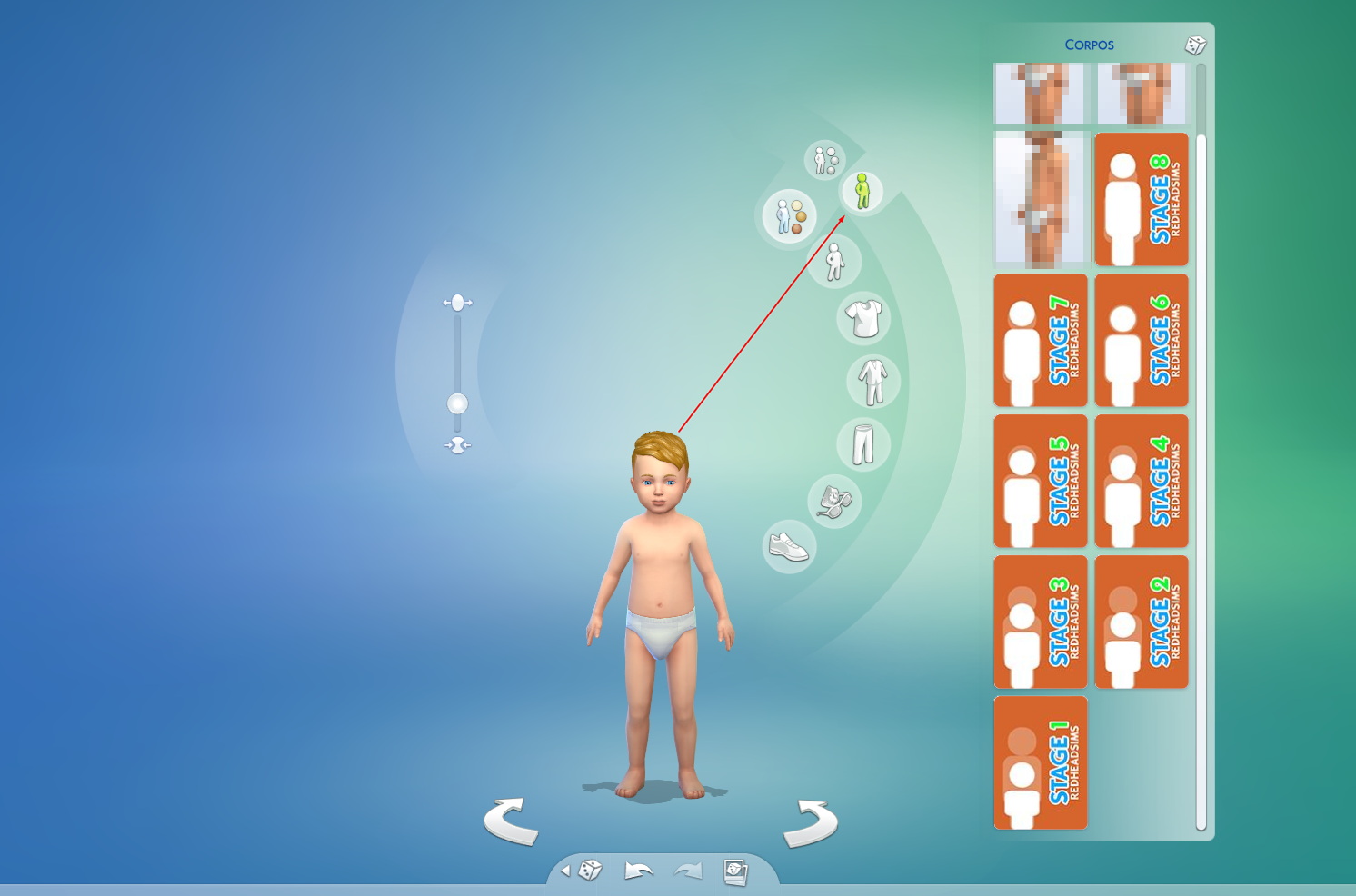 New Height Body Presets Toddler Growth Stages At Redheadsims Sims 4