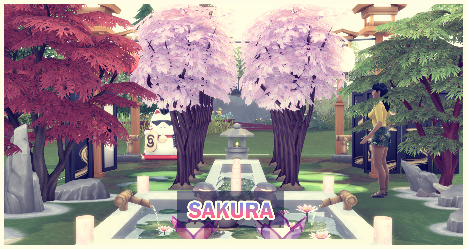 Моды на сакуру симулятор. Симс 4 Сакура. Симс 4 дерево Сакура. Симс 4 Сакура Учиха. Моды Sakura Trees.
