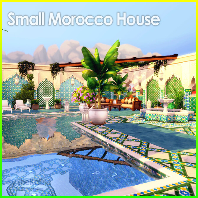 Sims 4 Small Morocco House at Kalino