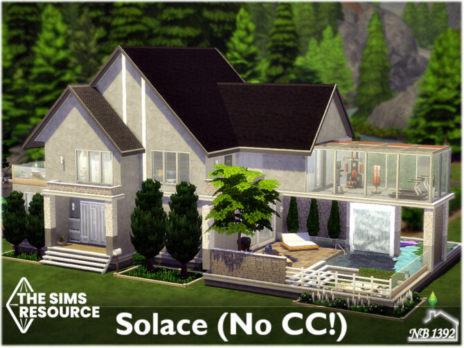 Sims 4 Solace house by nobody1392 at TSR