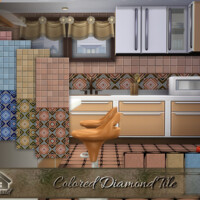Colored Diamond Tile By Emerald
