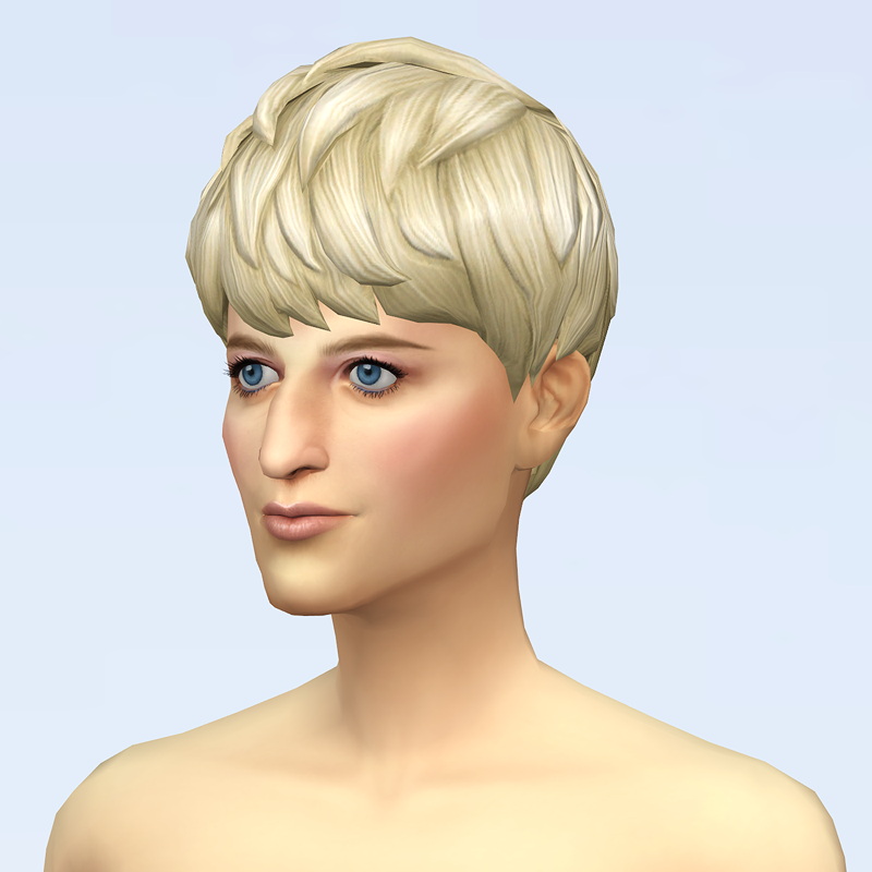 Diana Hair 3 at Rusty Nail » Sims 4 Updates