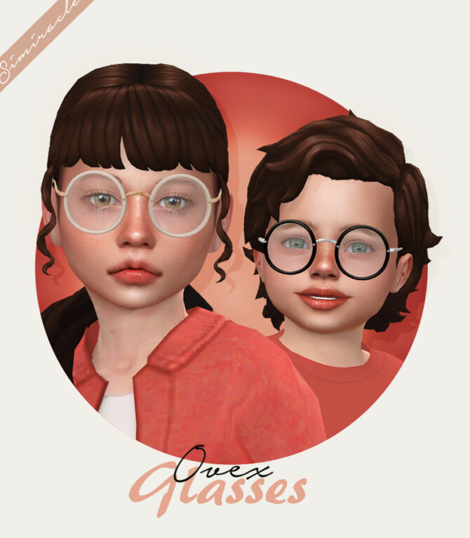 Sims 4 Ovex Glasses at Simiracle