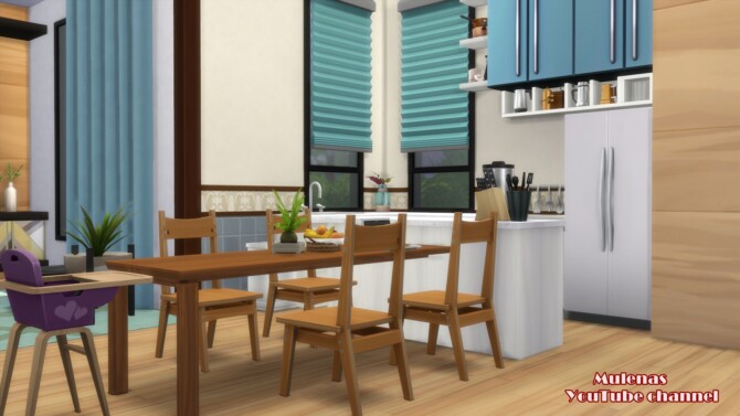 Sims 4 Home for a young family at Sims by Mulena