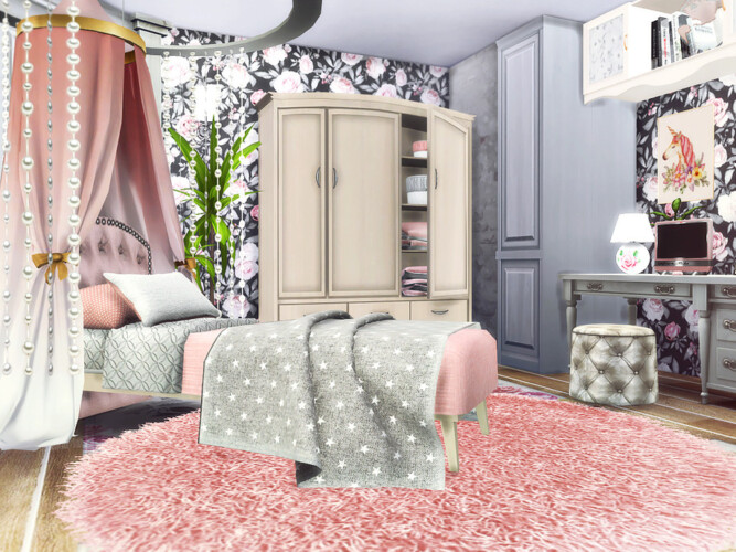 Rosa Kids Room by Rirann at TSR » Sims 4 Updates