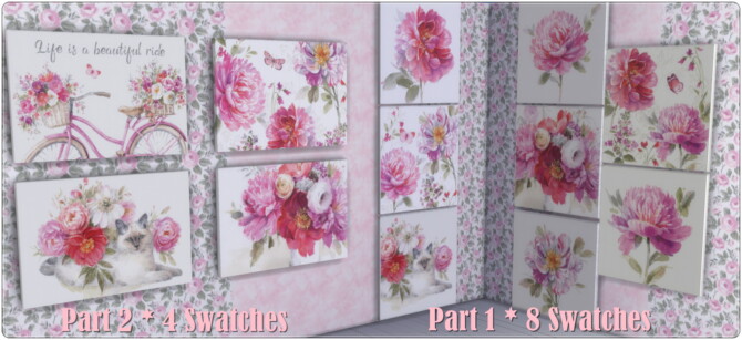 Sims 4 Pink Livingroom Collection at Annett’s Sims 4 Welt