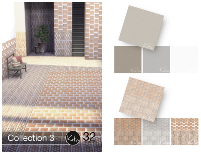 Sims 4 Collection 3 walls & floors at Ktasims