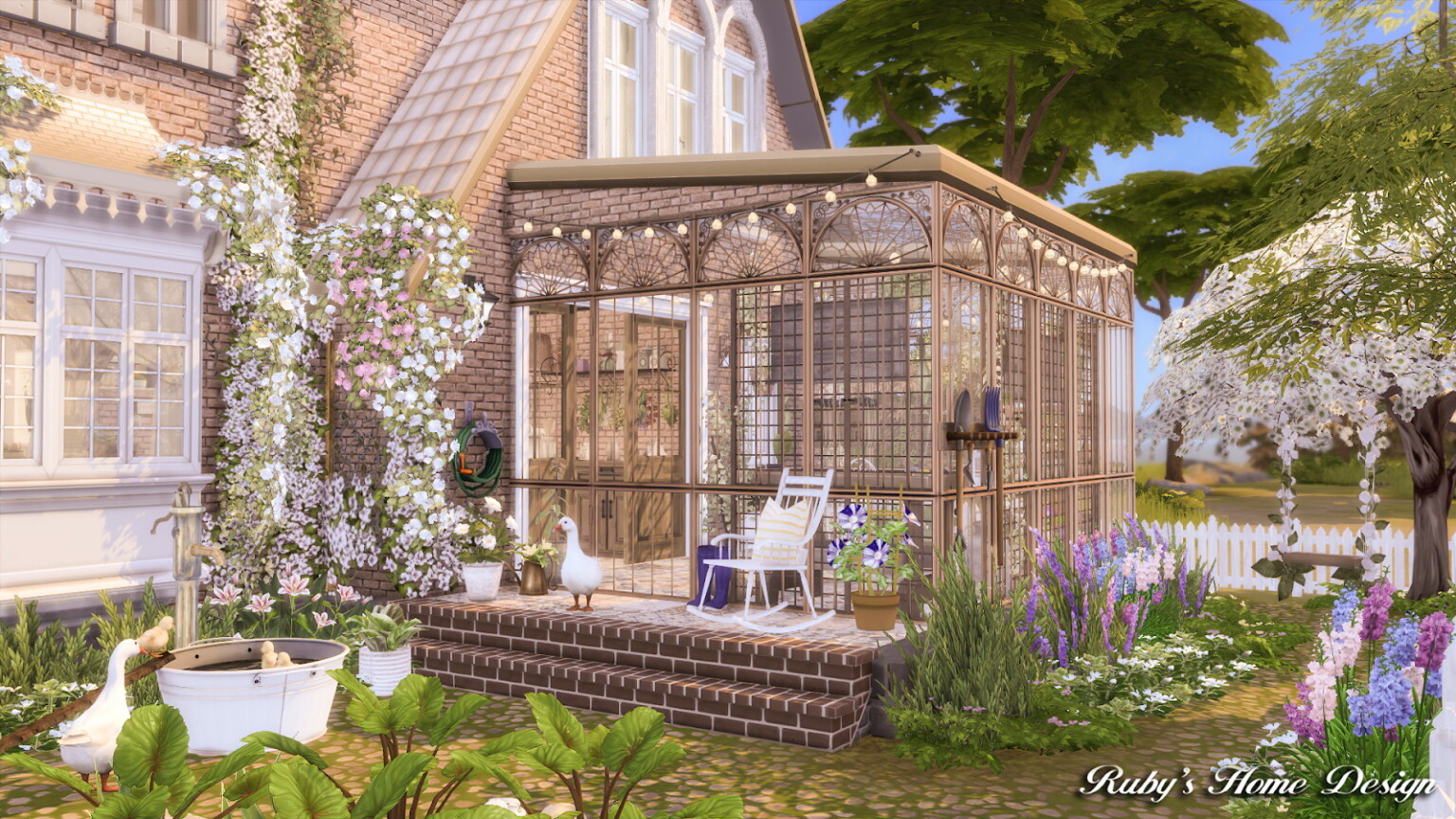 Country Dreams 5 house at Ruby Red » Sims 4 Updates