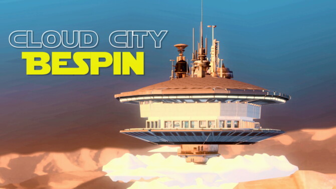 Sims 4 CLOUD CITY | BESPIN at RUSTIC SIMS