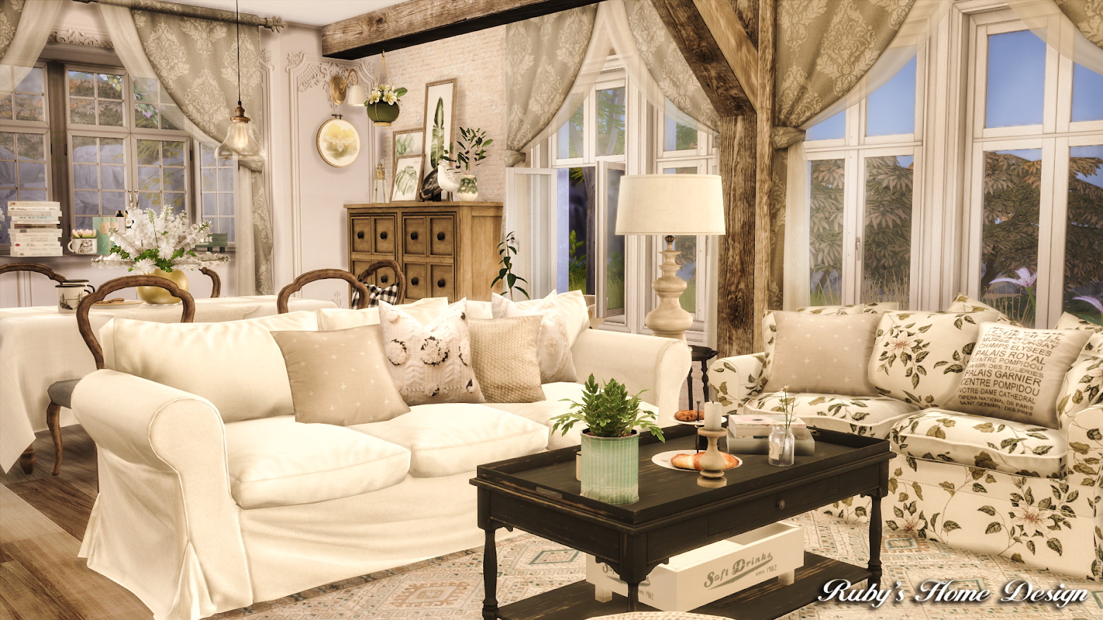 Country Dreams 5 house at Ruby Red » Sims 4 Updates