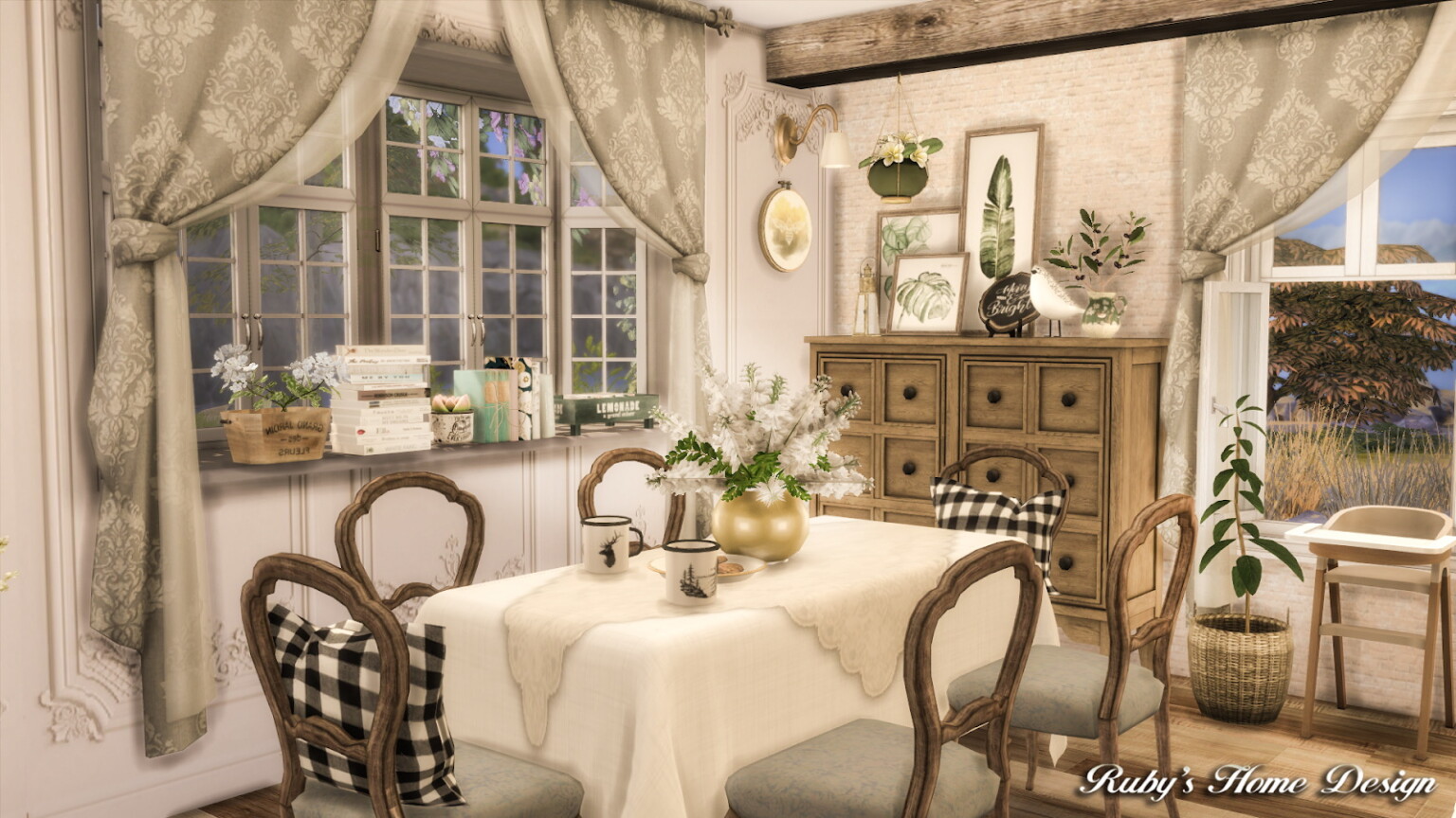 Country Dreams 5 house at Ruby Red » Sims 4 Updates