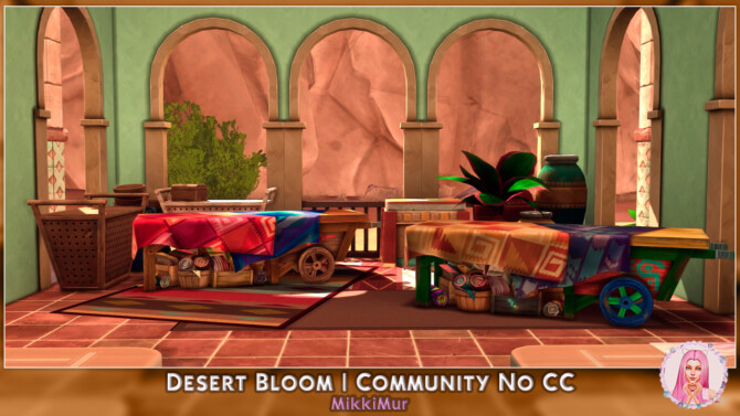 Sims 4 Desert Bloom at MikkiMur