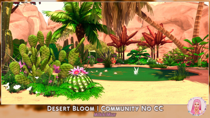 Sims 4 Desert Bloom at MikkiMur