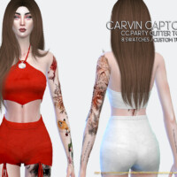 Party Glitter Top Set By Carvin Captoor