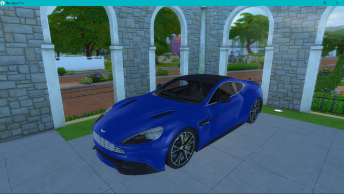 Sims 4 2013 Aston Martin Vanquish at LorySims