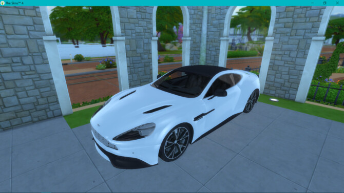 Sims 4 2013 Aston Martin Vanquish at LorySims